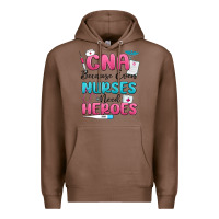 Chestnut cna because even nurses need heroes Premium Hoodie - MaliasSmallBusiness