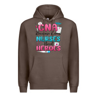 Coffee cna because even nurses need heroes Premium Hoodie - MaliasSmallBusiness