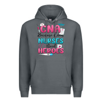 Rock cna because even nurses need heroes Premium Hoodie - MaliasSmallBusiness