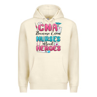 Sandshell cna because even nurses need heroes Premium Hoodie - MaliasSmallBusiness
