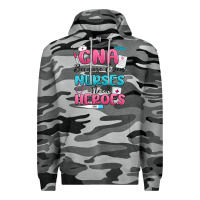 Slate Camo cna because even nurses need heroes Premium Hoodie - MaliasSmallBusiness