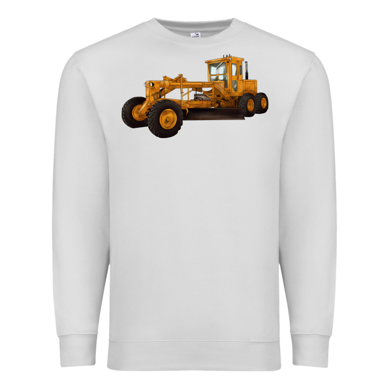 Motor Grader Premium Sweatshirt by LillyAllenDesigns | Teevron