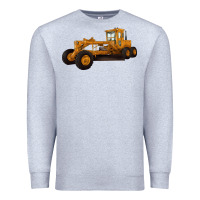 Heather Grey Motor Grader Premium Sweatshirt - LillyAllenDesigns