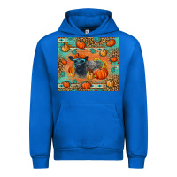 Cobalt Autumn Baby Calf Urban Hoodie - LillyAllenDesigns