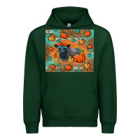 Forest Green Autumn Baby Calf Urban Hoodie - LillyAllenDesigns