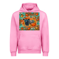 Fuchsia Pink Autumn Baby Calf Urban Hoodie - LillyAllenDesigns