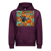 Mauve Wine Autumn Baby Calf Urban Hoodie - LillyAllenDesigns