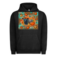 Pigment Black Autumn Baby Calf Urban Hoodie - LillyAllenDesigns