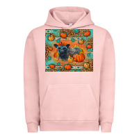 Pigment Salmon Autumn Baby Calf Urban Hoodie - LillyAllenDesigns