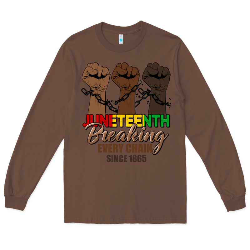 Breaking Every Chain Since 1865 Long Sleeve Tee by HRA Design Shop | Teevron