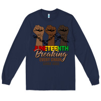 Navy breaking every chain since 1865 Long Sleeve Tee - HRA Design Shop