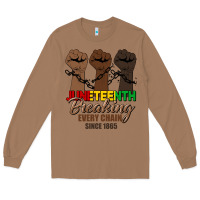 Toasted Coconut breaking every chain since 1865 Long Sleeve Tee - HRA Design Shop