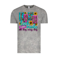 Cloud Rock lash tech mode all day every day Vintage Tee - texasbilliewilder