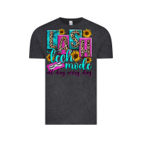 Vintage Black lash tech mode all day every day Vintage Tee - texasbilliewilder