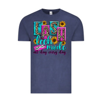 Vintage Denim lash tech mode all day every day Vintage Tee - texasbilliewilder