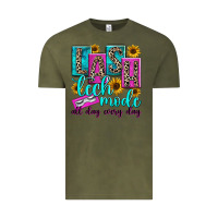 Vintage Olive lash tech mode all day every day Vintage Tee - texasbilliewilder