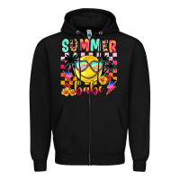 Black summer babe Zipper Hoodie - JahusDesignShop