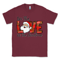 Burgundy for the of the christmas Classic Tee - CowhideDigitalArt