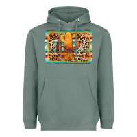 Sage cactus western leopard Heavyweight Hoodie - AdoDesignShop