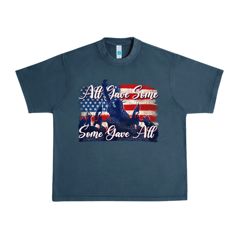 All Gave Some Some Gave All Tbw Urban Heavy Tee by texasbilliewilder | Teevron