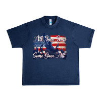 Navy all gave some some gave all tbw Urban Heavy Tee - texasbilliewilder