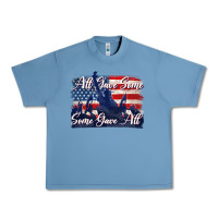 Pebble Blue all gave some some gave all tbw Urban Heavy Tee - texasbilliewilder