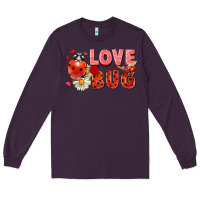 Plum love bug Long Sleeve Tee - FaDigitalArtStudio