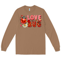 Toasted Coconut love bug Long Sleeve Tee - FaDigitalArtStudio
