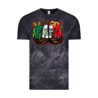 Cloud Black papa mexico Vintage Tee - Zillion Design Studio