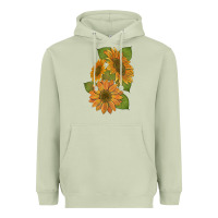 Matcha sunflowers b Heavyweight Hoodie - Artiststas
