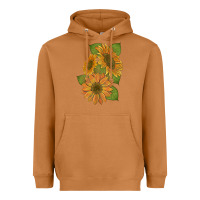 Meerkat sunflowers b Heavyweight Hoodie - Artiststas