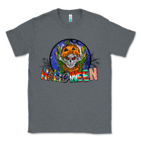 Charcoal Heather halloween Classic Tee - CowhideDigitalArt