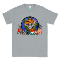 Heather Grey halloween Classic Tee - CowhideDigitalArt