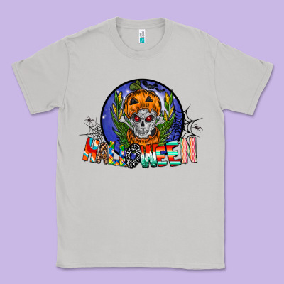 Halloween Classic Tee Designed By Cowhidedigitalart