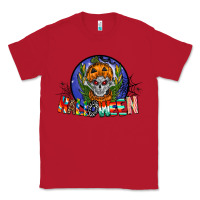 Red halloween Classic Tee - CowhideDigitalArt