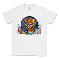 White halloween Classic Tee - CowhideDigitalArt