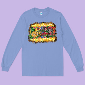 Sweet And Sassy Long Sleeve Tee Designed By Sublimationcraftshop