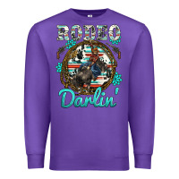 Purple rodeo darling Premium Sweatshirt - BarkalooDesign