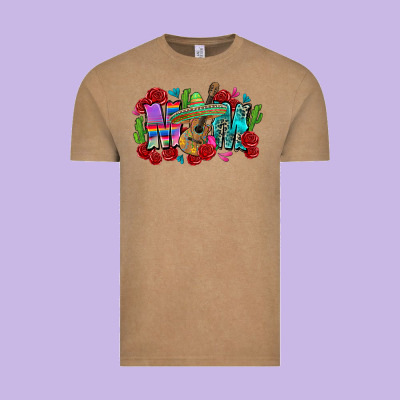 Mom Mexico Vintage Tee Designed By Zillion Design Studio