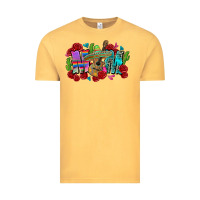 Vintage Mustard mom mexico Vintage Tee - Zillion Design Studio