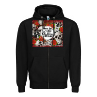 Black have the day you deserve skull and rose Zipper Hoodie - JahusDesignShop