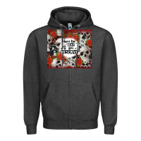 Charcoal Heather have the day you deserve skull and rose Zipper Hoodie - JahusDesignShop