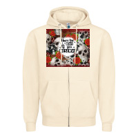 Sandshell have the day you deserve skull and rose Zipper Hoodie - JahusDesignShop
