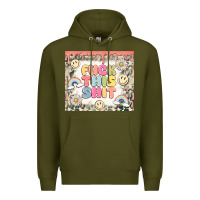 Army Green fuck this shit Premium Hoodie - MaliasSmallBusiness