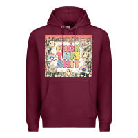 Burgundy fuck this shit Premium Hoodie - MaliasSmallBusiness