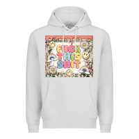 Dove Grey fuck this shit Premium Hoodie - MaliasSmallBusiness