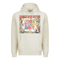 Oatmeal Heather fuck this shit Premium Hoodie - MaliasSmallBusiness