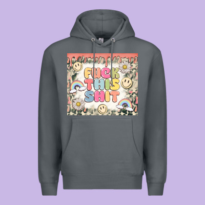 Fuck This Shit Premium Hoodie Designed By Maliassmallbusiness