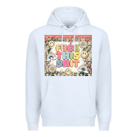 White fuck this shit Premium Hoodie - MaliasSmallBusiness