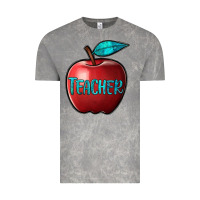 Cloud Rock apple teacher Vintage Tee - BarkalooDesign